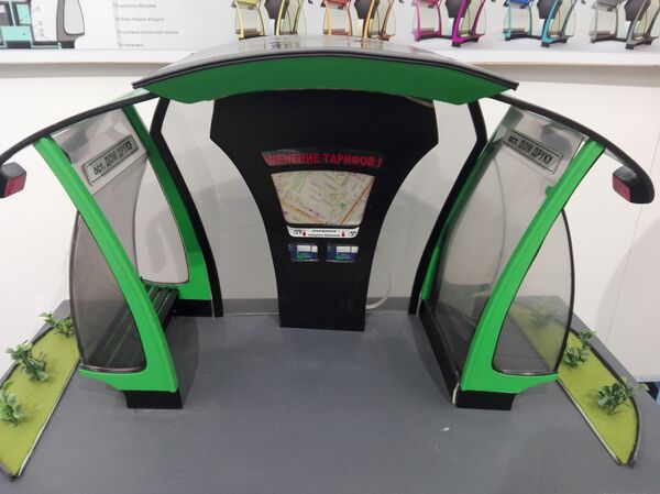 На такой остановке пассажиры не замерзнут - Sputnik Беларусь