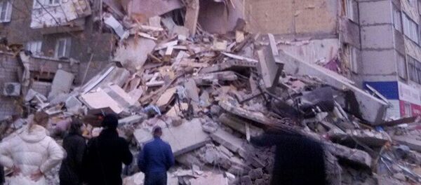 Обрушившийся в Ижевске дом - Sputnik Беларусь