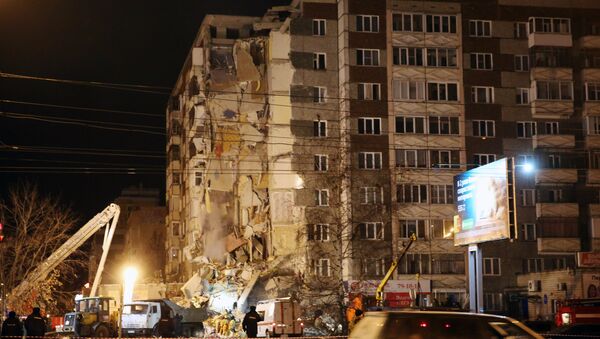 Обрушение жилого дома в Ижевске - Sputnik Беларусь