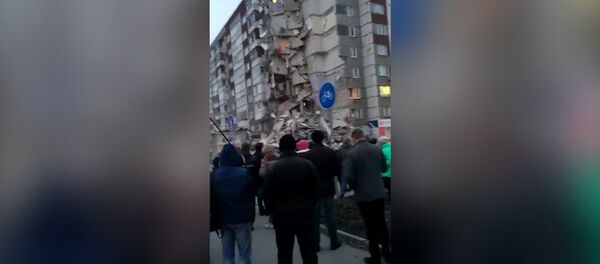 Многоэтажный жилой дом обрушился в Ижевске - Sputnik Беларусь