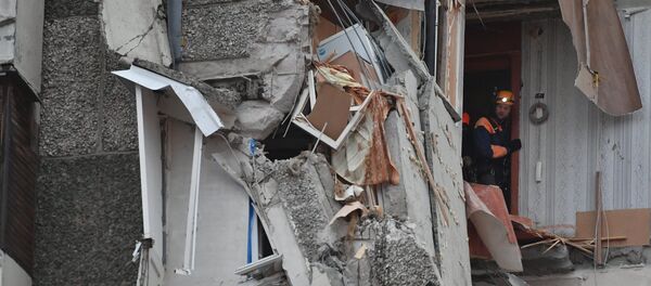 Последствия обрушения жилого дома в Ижевске - Sputnik Беларусь