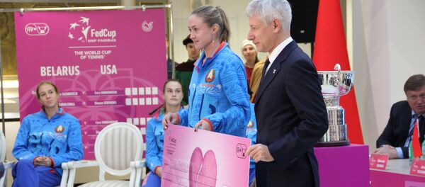 Аляксандра Сасновіч атрымала ўзнагароду Fed Cup Heart Awards - Sputnik Беларусь