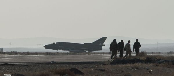 Самолет Су-22, архивное фото Самолет Су-22, архивное фото - Sputnik Беларусь