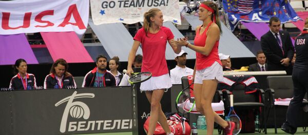 Александра Саснович и Арина Соболенко - Sputnik Беларусь