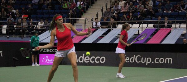 Александра Саснович и Арина Соболенко - Sputnik Беларусь