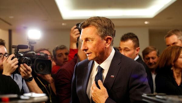Борут Пахор провозгласил свою победу во втором круге выборов президента Словении - Sputnik Беларусь