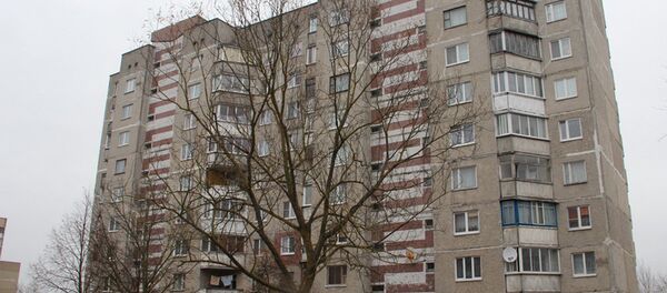 Дом, где произошло ЧП - Sputnik Беларусь