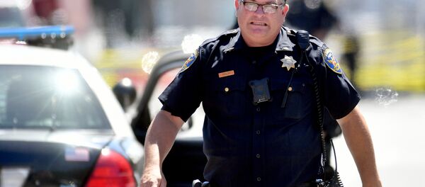 Калифорнийский полицейский, архивное фото Калифорнийский полицейский, архивное фото - Sputnik Беларусь