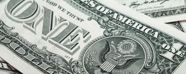 Один доллар США, архивное фото - Sputnik Беларусь