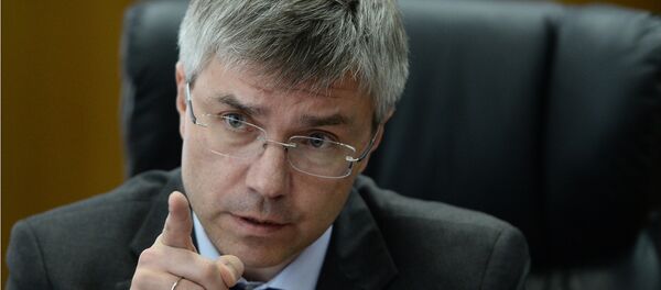 Депутат Госдумы РФ, директор дирекции информационных программ телеканала Россия 1 Евгений Ревенко - Sputnik Беларусь