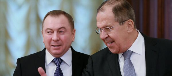 Министр иностранных дел РФ Сергей Лавров и министр иностранных дел Беларуси Владимир Макей - Sputnik Беларусь
