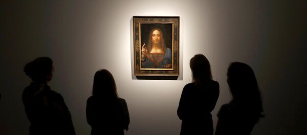 Карціна Леанарда да Вінчы Выратавальнік свету Карціна Леанарда да Вінчы Выратавальнік свету - Sputnik Беларусь