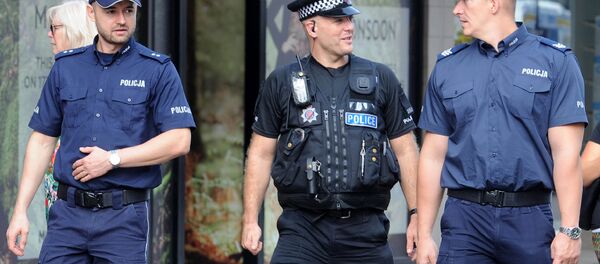 Полиция Польши, архивное фото Полиция Польши, архивное фото - Sputnik Беларусь