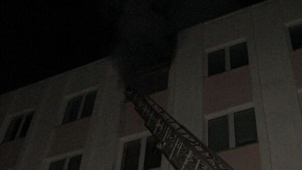 Пожар в общежитии в Витебске - Sputnik Беларусь