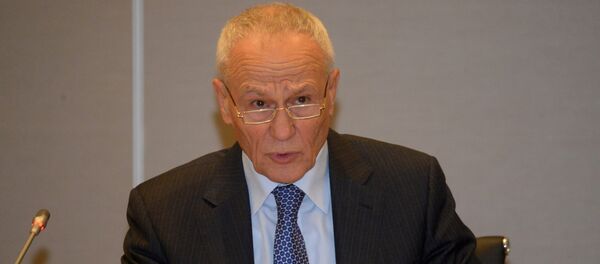 Государственный секретарь Союзного государства Григорий Рапота на заседании Группы высокого уровня Совета министров Союзного государства - Sputnik Беларусь