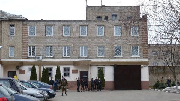 Процесс по делу Молнара проходил в помещении тюрьмы № 4 в Могилеве, где содержатся обвиняемые - Sputnik Беларусь