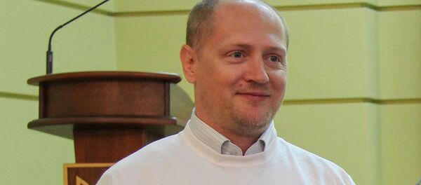 Корреспондент Украинского радио Павел Шаройко - Sputnik Беларусь