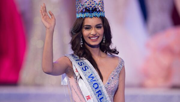 Мисс мира-2017 представительница Индии Мануши Чхиллар - Sputnik Беларусь