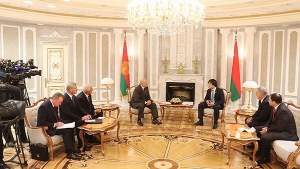 Встреча Александра Лукашенко с главой парламента Грузии Ираклем Кобахидзе - Sputnik Беларусь