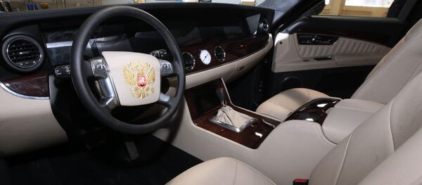 Интерьер автомобиля проекта Кортеж - Sputnik Беларусь