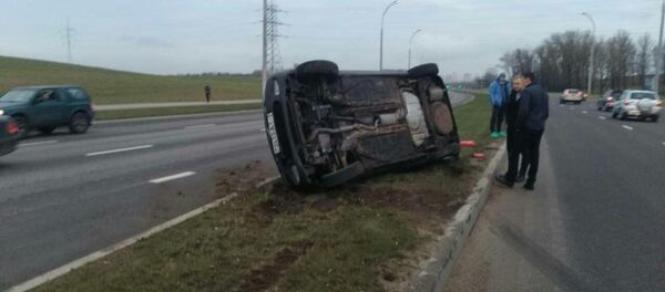 Авария в Минске - Sputnik Беларусь