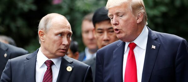 Владимир Путин и Дональд Трамп - Sputnik Беларусь