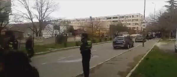 Появилось видео с места спецоперации в Тбилиси, где погиб спецназовец - Sputnik Беларусь