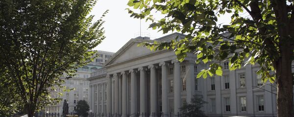 Здание министерства финансов США в Вашингтоне, архивное фото Здание министерства финансов США в Вашингтоне, архивное фото - Sputnik Беларусь
