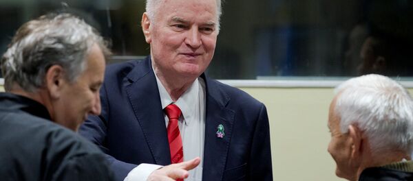 Генерал Ратко Младич в Международном суде в Гааге - Sputnik Беларусь