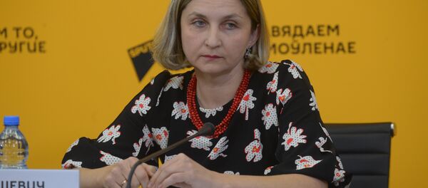 Руководитель образовательного проекта За жизнь, нравственность и семейные ценности Фонда Преподобной Евфросинии Полоцкой Елена Ярошевич - Sputnik Беларусь