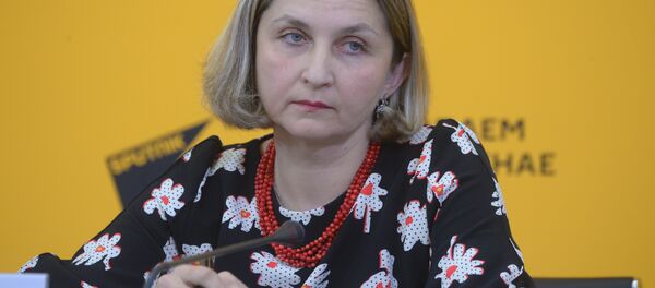 Руководитель образовательного проекта За жизнь, нравственность и семейные ценности Фонда Преподобной Ефросиньи Полоцкой Елена Ярошевич - Sputnik Беларусь