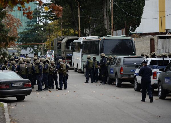 Контртеррористическая операция в Тбилиси Контртеррористическая операция в Тбилиси - Sputnik Беларусь