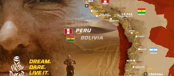 Организаторы Дакара-2018 опубликовали видео маршрута ралли-рейда - Sputnik Беларусь