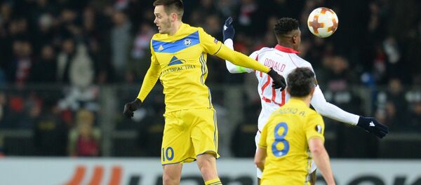 Игровой момент матча Игровой момент матча - Sputnik Беларусь