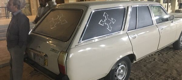 Катафалк, в котором привезли тело Ольги - Sputnik Беларусь