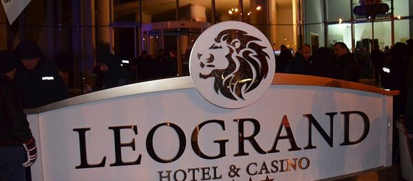 Отель Лео Гранд в Батуми, в котором произошел пожар - Sputnik Беларусь