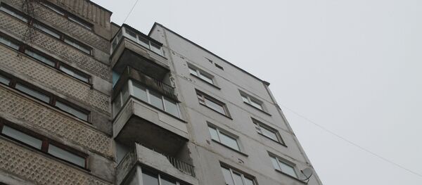 Дом, где произошло ЧП - Sputnik Беларусь