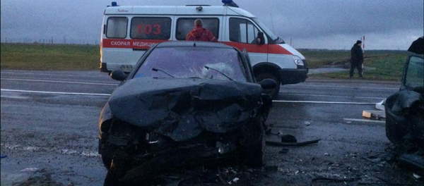 Лобовое столкновение под Столином - Sputnik Беларусь