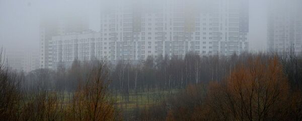 Туманы в Минске, архивное фото Туманы в Минске, архивное фото - Sputnik Беларусь