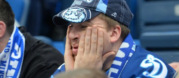 Заўзятары мінскага Дынама, архіўнае фота - Sputnik Беларусь