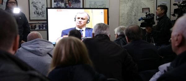 Трансляция заседания в Гааге - Sputnik Беларусь