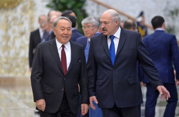 Назарбаев и Лукашенко - Sputnik Беларусь