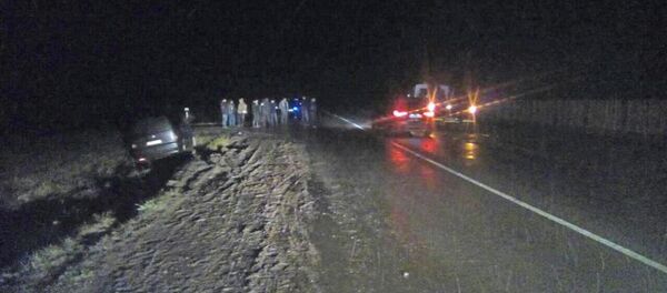 Место ДТП в Столинском районе - Sputnik Беларусь