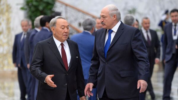 Александр Лукашенко и Нурсултан Назарбаев - Sputnik Беларусь
