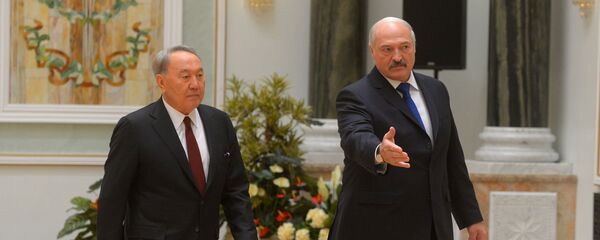 Александр Лукашенко и Нурсултан Назарбаев - Sputnik Беларусь