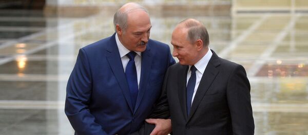 Александр Лукашенко и Владимир Путин - Sputnik Беларусь