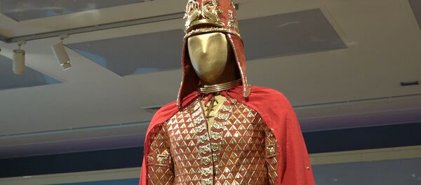 У Мінску адкрылася выстава Мастацтва намадаў Вялікага стэпа У Мінску адкрылася выстава Мастацтва намадаў Вялікага стэпа - Sputnik Беларусь