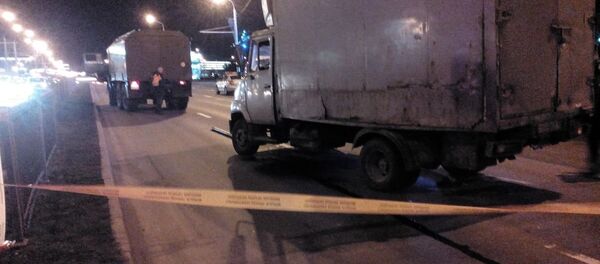 Место страшной аварии в центре Минска, где погибла 11-летняя девочка Место страшной аварии в центре Минска, где погибла 11-летняя девочка - Sputnik Беларусь