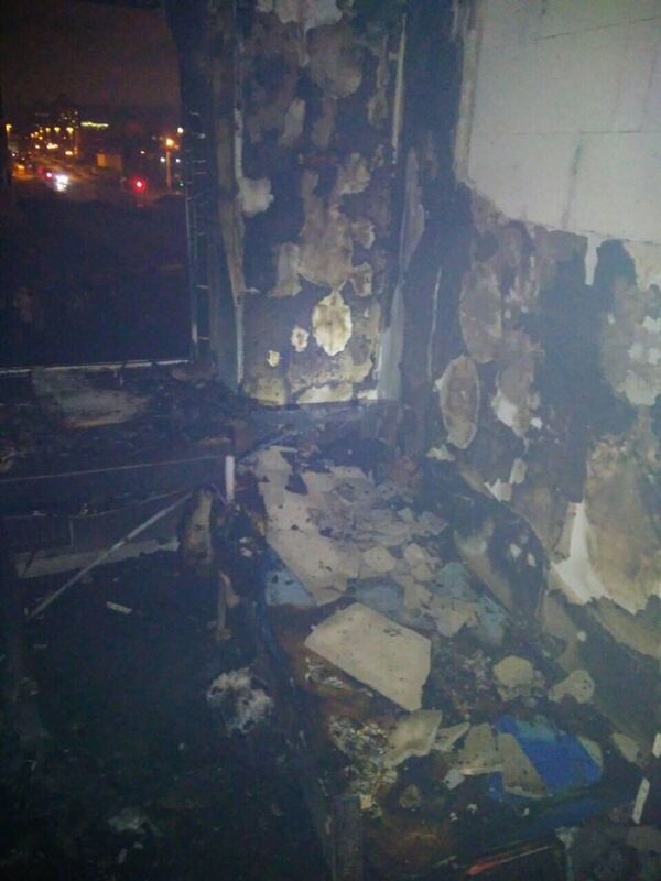 Пожар в минской квартире - Sputnik Беларусь