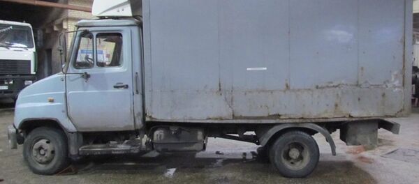 Сбивший пешеходов грузовик Сбивший пешеходов грузовик - Sputnik Беларусь